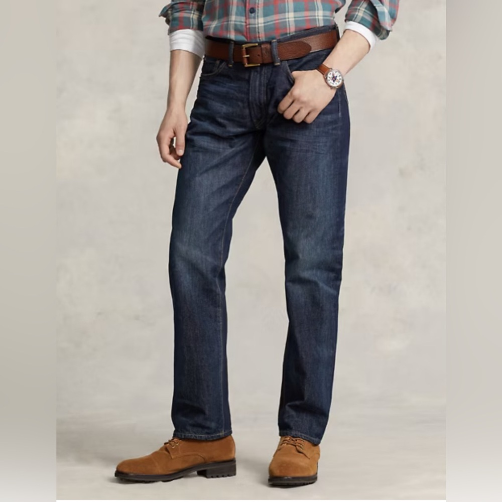 Polo Ralph Lauren Hampton Straight Relaxed Jeans 40x32